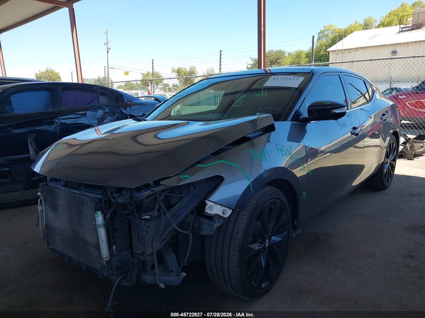 Vin: 1n4aa6ev6mc516771, lot: 46221609, nissan maxima sr xtronic cvt 20212