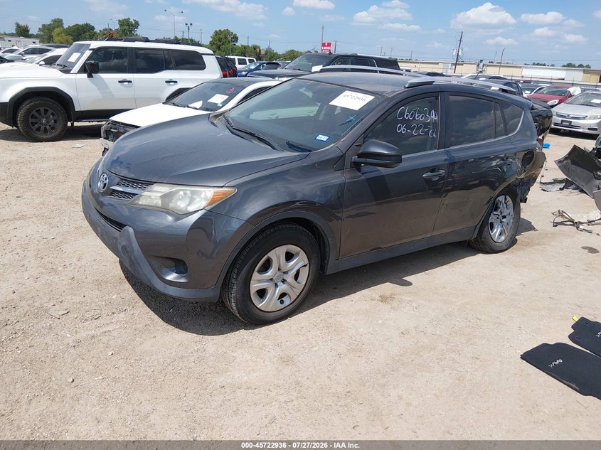 Vin: jtmzfrev4ej003774, lot: 46221619, toyota rav4 le 20142