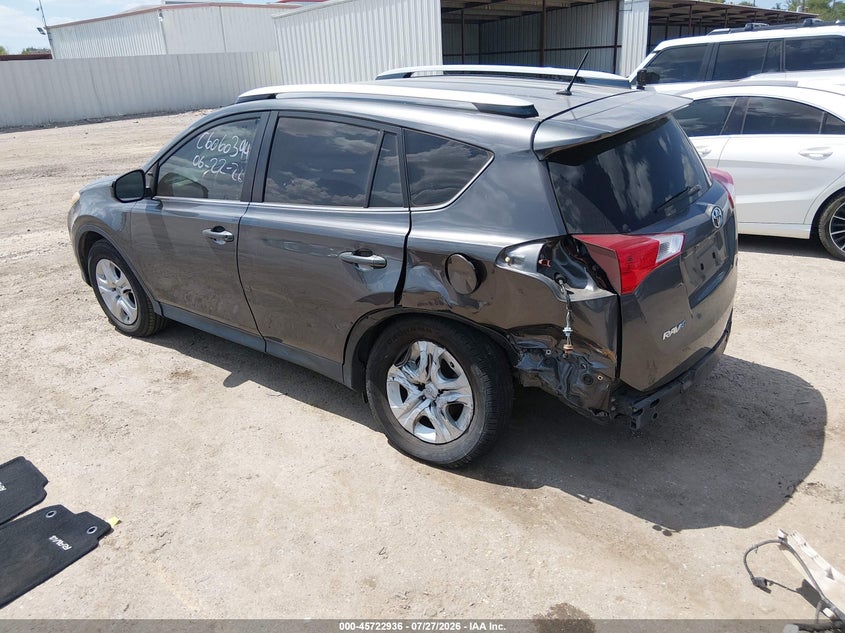 Vin: jtmzfrev4ej003774, lot: 46221619, toyota rav4 le 20143