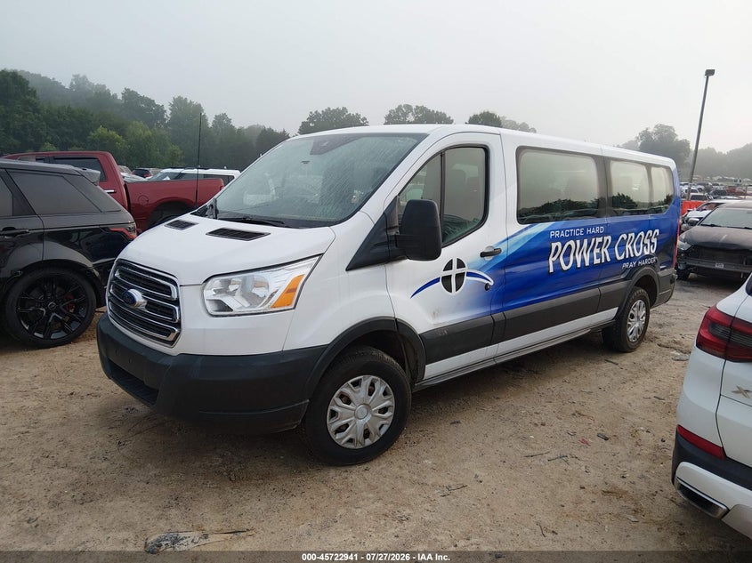 Vin: 1fbzx2ymxkka61759, lot: 46221623, ford transit-350 xlt 20194
