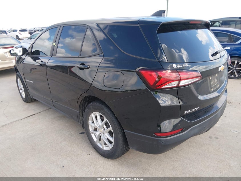 Vin: 3gnaxheg5pl241173, lot: 46221625, chevrolet equinox fwd ls 20233