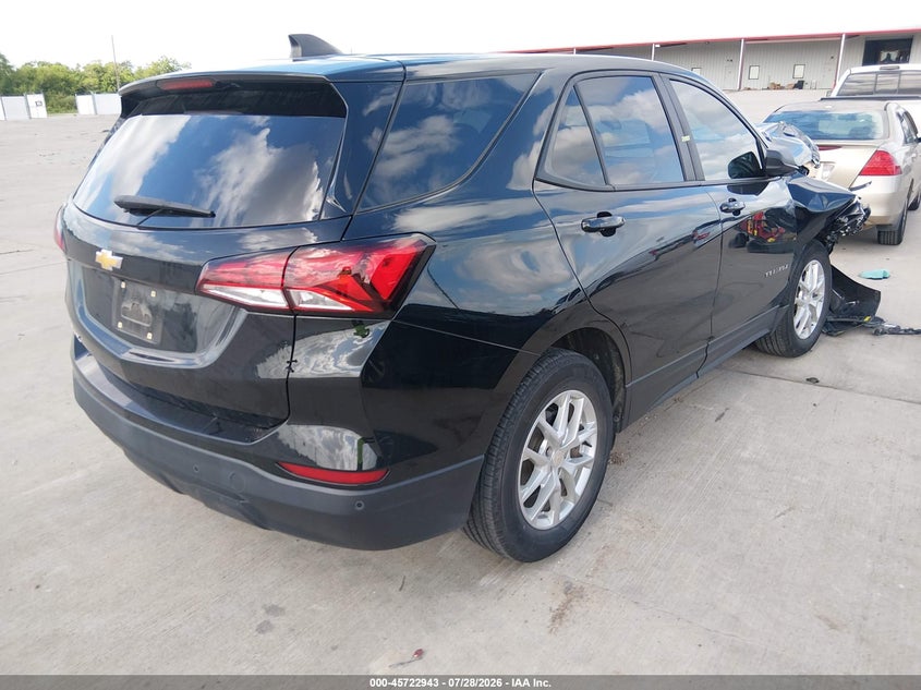 Vin: 3gnaxheg5pl241173, lot: 46221625, chevrolet equinox fwd ls 20234