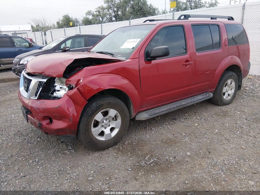 2009 NISSAN PATHFINDER auction photo 2