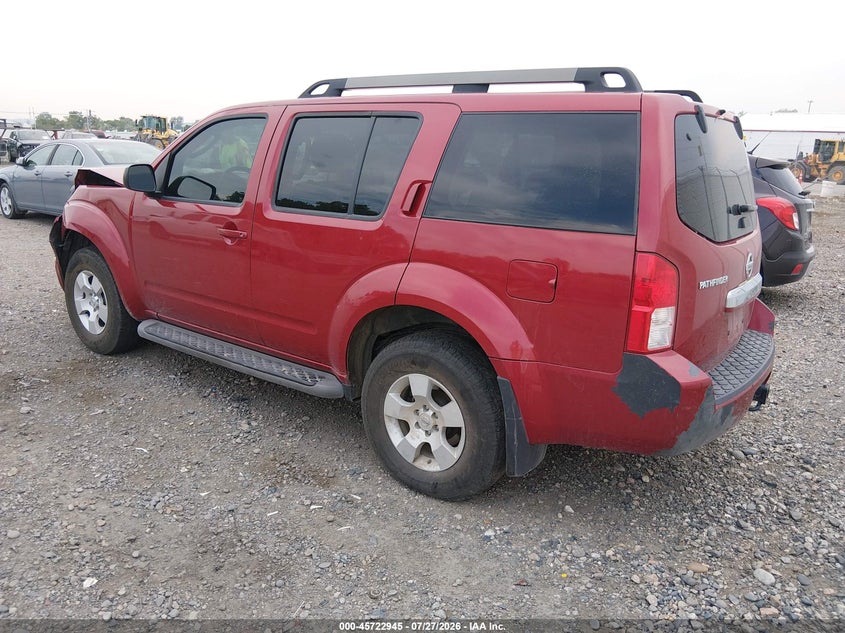 2009 NISSAN PATHFINDER auction photo 3