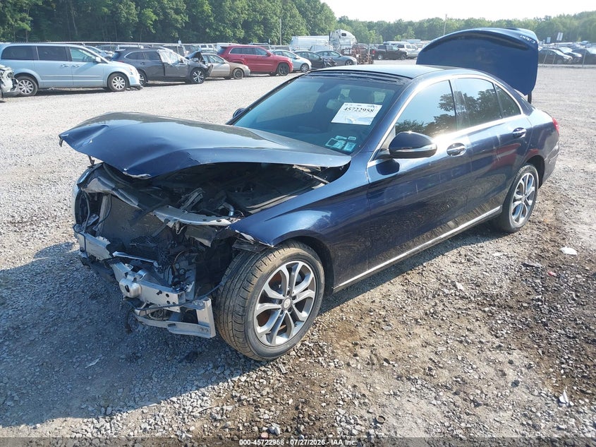2015 MERCEDES-BENZ C 300 auction photo 2