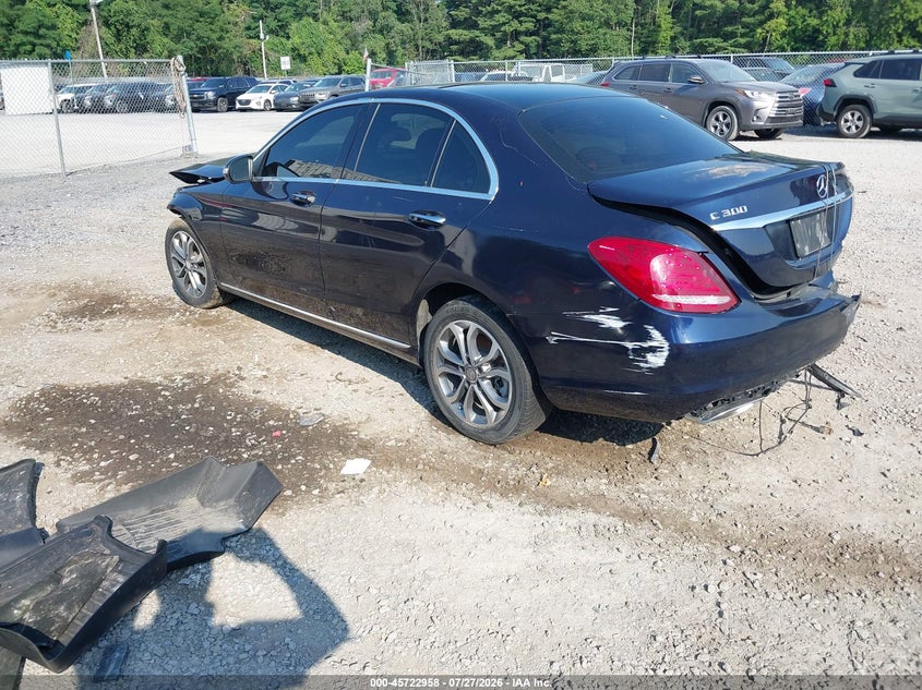 2015 MERCEDES-BENZ C 300 auction photo 3
