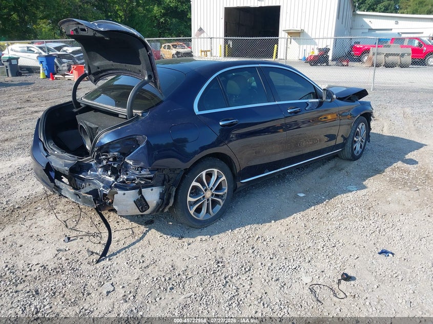 2015 MERCEDES-BENZ C 300 auction photo 4