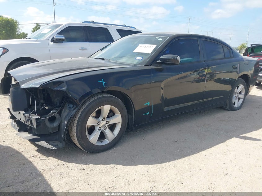 Vin: 2c3cdxbg0dh622138, lot: 46221655, dodge charger se 20132