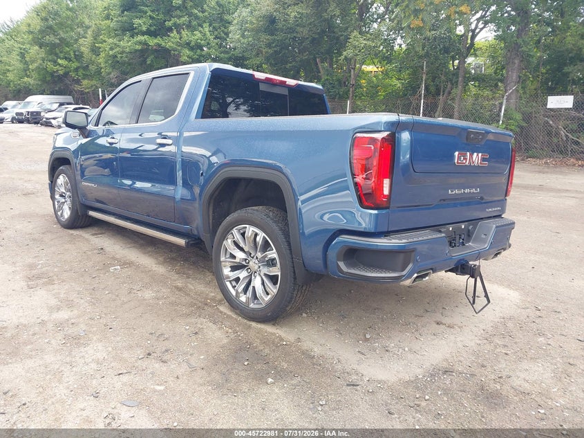 Vin: 1gtuugel8sz139132, lot: 46221663, gmc sierra 1500 4wd  short box denali 20253