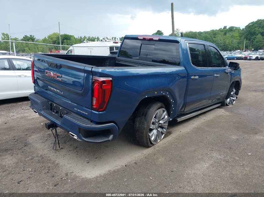 Vin: 1gtuugel8sz139132, lot: 46221663, gmc sierra 1500 4wd  short box denali 20254