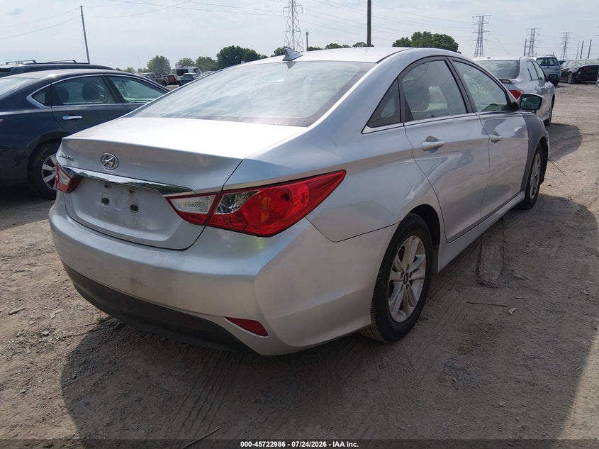 2014 HYUNDAI SONATA auction photo 4