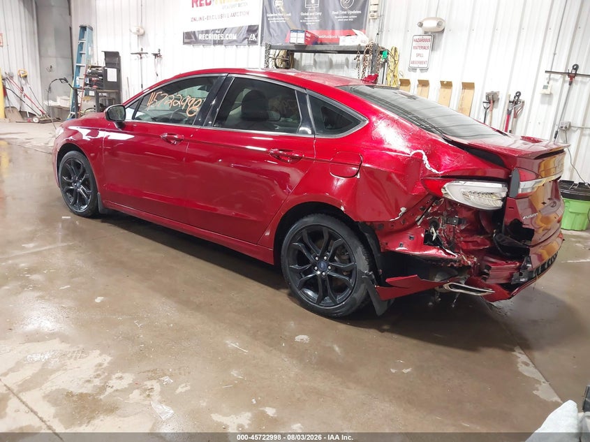 Vin: 3fa6p0t98kr134215, lot: 46221680, ford fusion se 20193