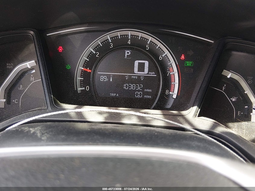 2016 HONDA CIVIC auction photo 7