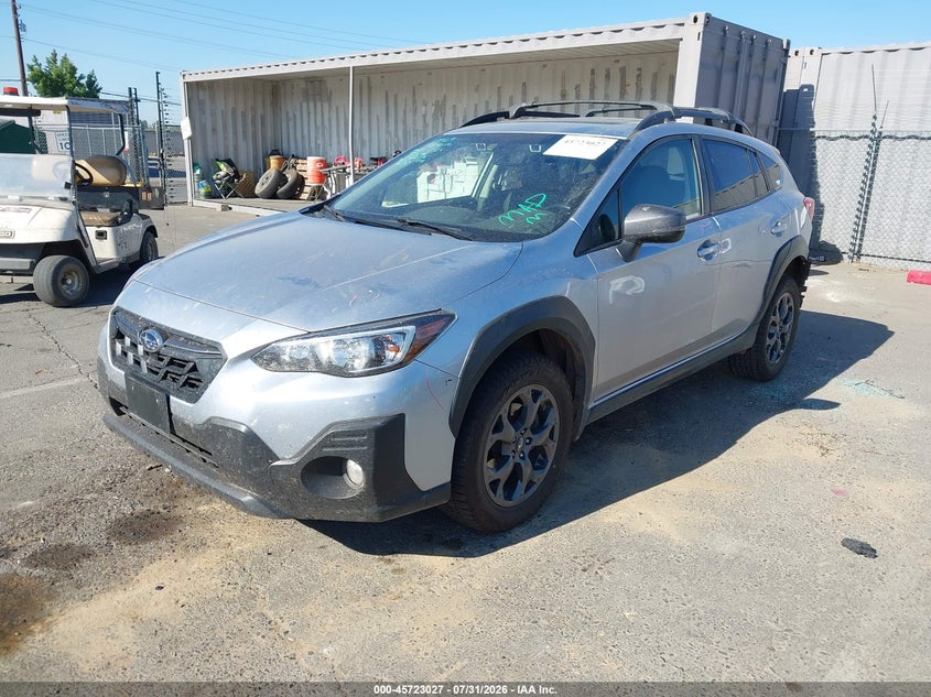 Vin: jf2gthsc4mh283314, lot: 46221709, subaru crosstrek sport 20212