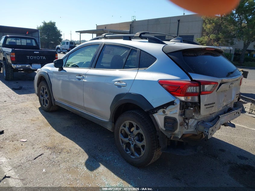 Vin: jf2gthsc4mh283314, lot: 46221709, subaru crosstrek sport 20213