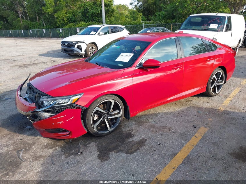 Vin: 1hgcv1f36ja031644, lot: 46221711, honda accord sport 20182