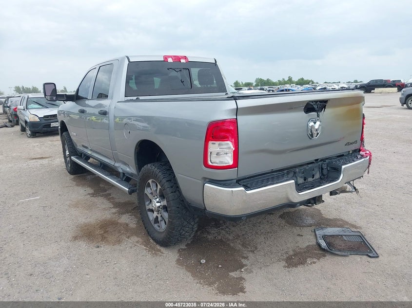 Vin: 3c6ur5cl4lg282497, lot: 46221717, ram 2500 tradesman  4x4 6'4 box 20203
