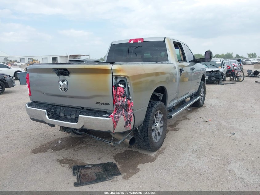 Vin: 3c6ur5cl4lg282497, lot: 46221717, ram 2500 tradesman  4x4 6'4 box 20204