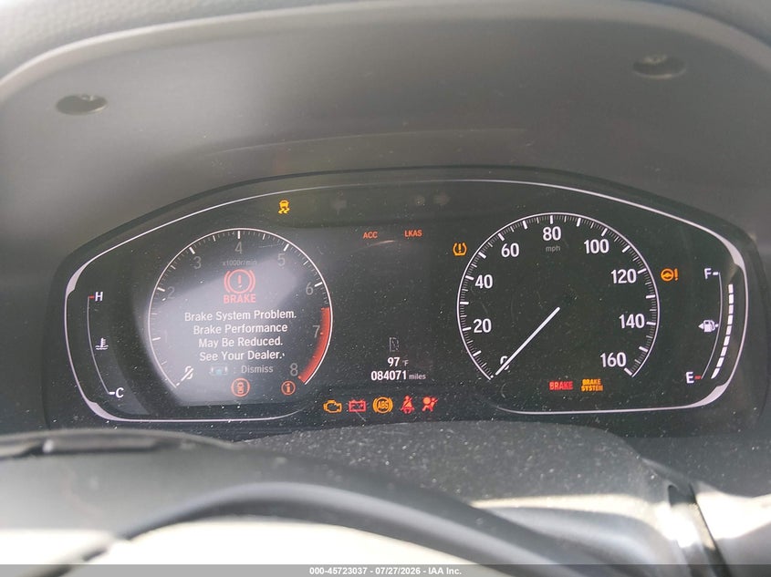 2018 HONDA ACCORD auction photo 7