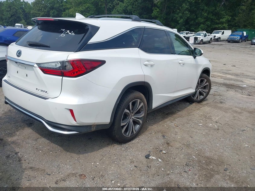 Vin: jtjhzkea5l2017761, lot: 46221725, lexus rx 350l 20204