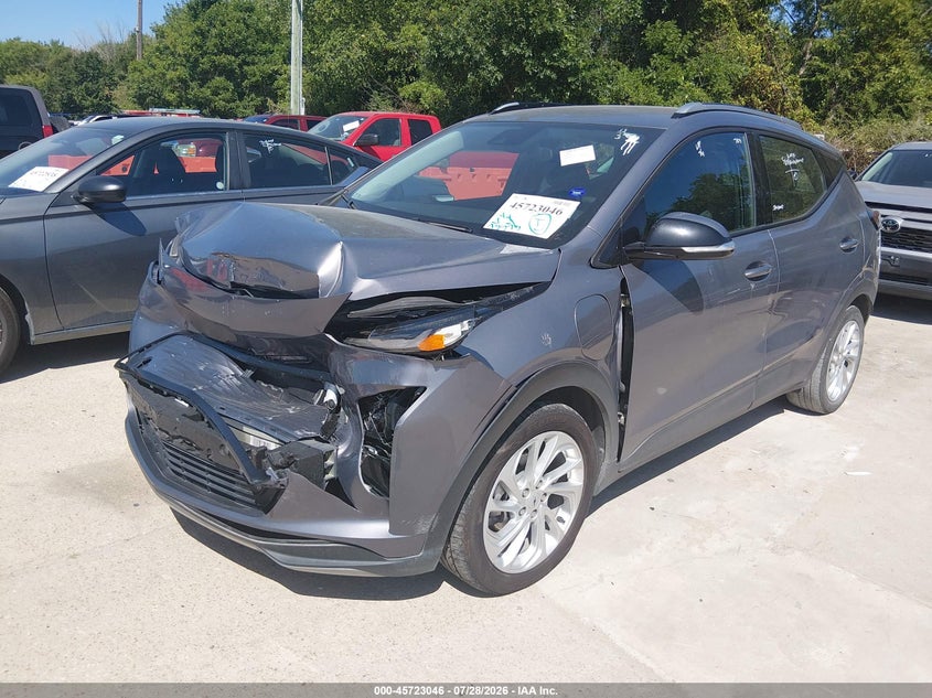Vin: 1g1fy6s05p4197942, lot: 46221728, chevrolet bolt euv fwd lt 20232