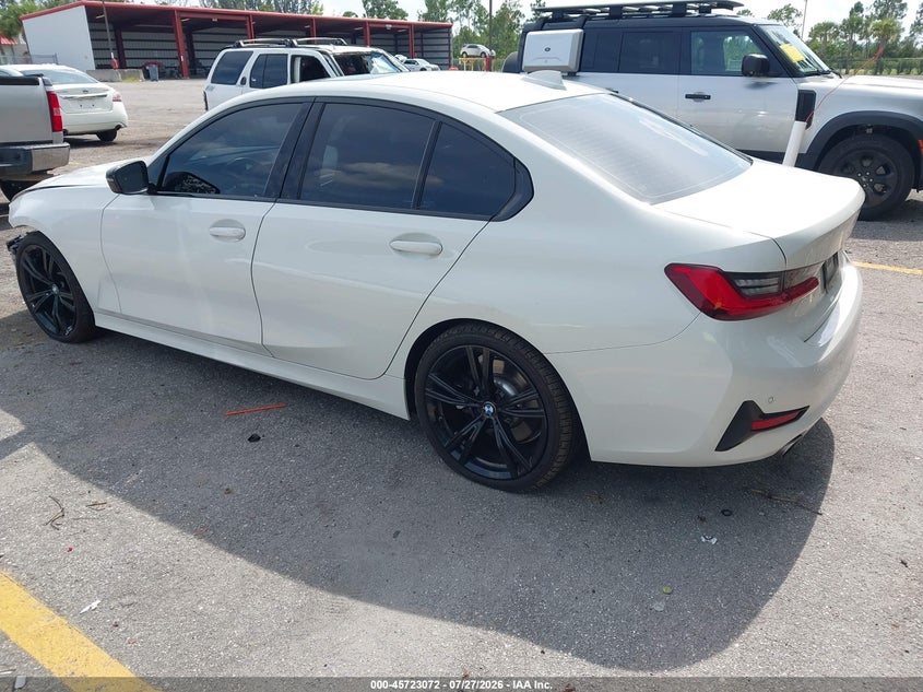 Vin: 3mw5r1j04m8b78096, lot: 46221754, bmw 330i 20213