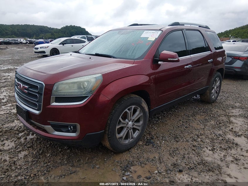 Vin: 1gkkvrkd2fj353314, lot: 46221755, gmc acadia slt 20152