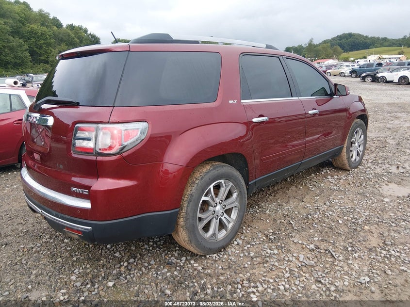 Vin: 1gkkvrkd2fj353314, lot: 46221755, gmc acadia slt 20154