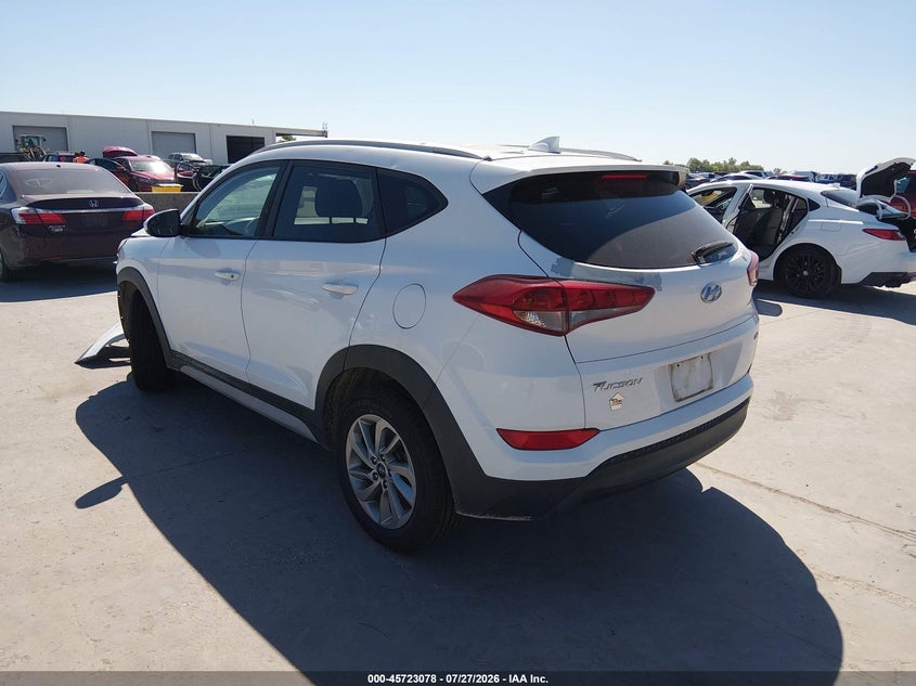 Vin: km8j3ca44ju690677, lot: 46221760, hyundai tucson sel 20183