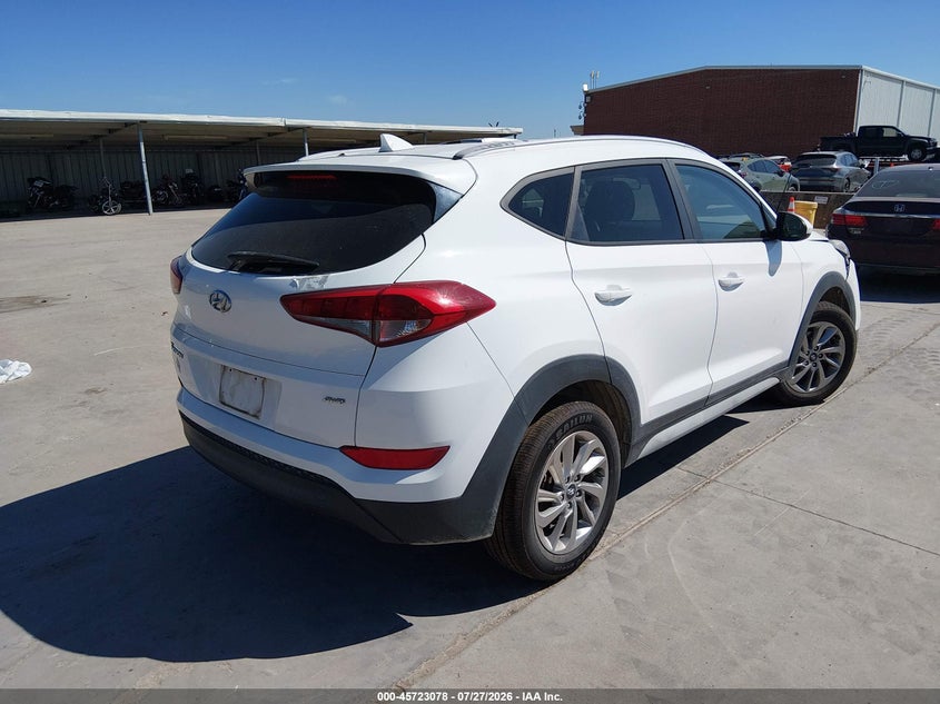 Vin: km8j3ca44ju690677, lot: 46221760, hyundai tucson sel 20184