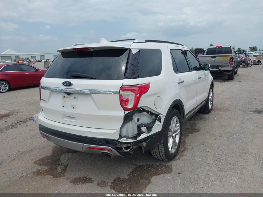 2017 FORD EXPLORER auction photo 4