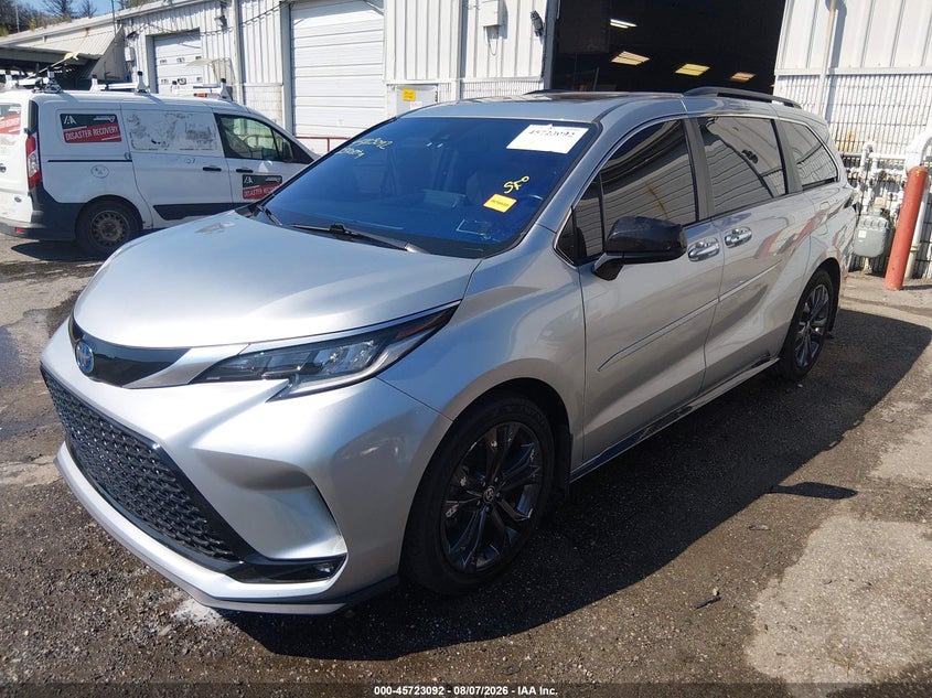 Vin: 5tddrkec3ps178353, lot: 46221774, toyota sienna xse 20232