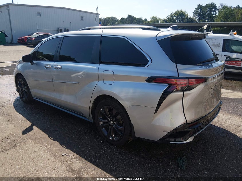 Vin: 5tddrkec3ps178353, lot: 46221774, toyota sienna xse 20233