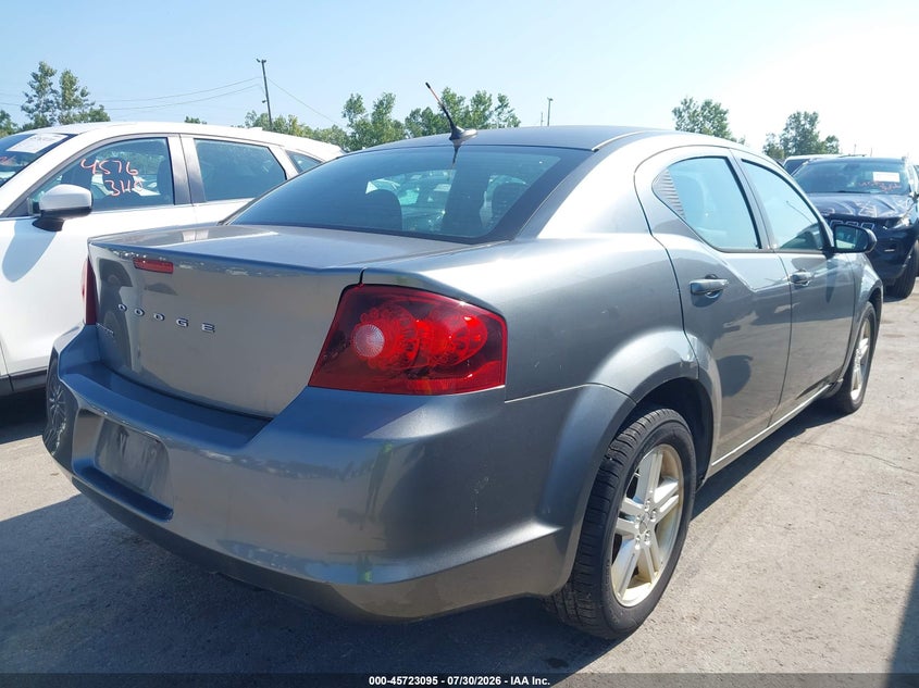 Vin: 1c3cdzcb5cn137112, lot: 46221777, dodge avenger sxt 20124