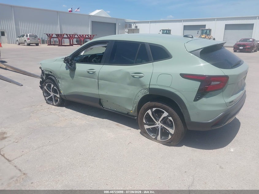 Vin: kl77lge28rc133641, lot: 46221780, chevrolet trax fwd 1rs 20243