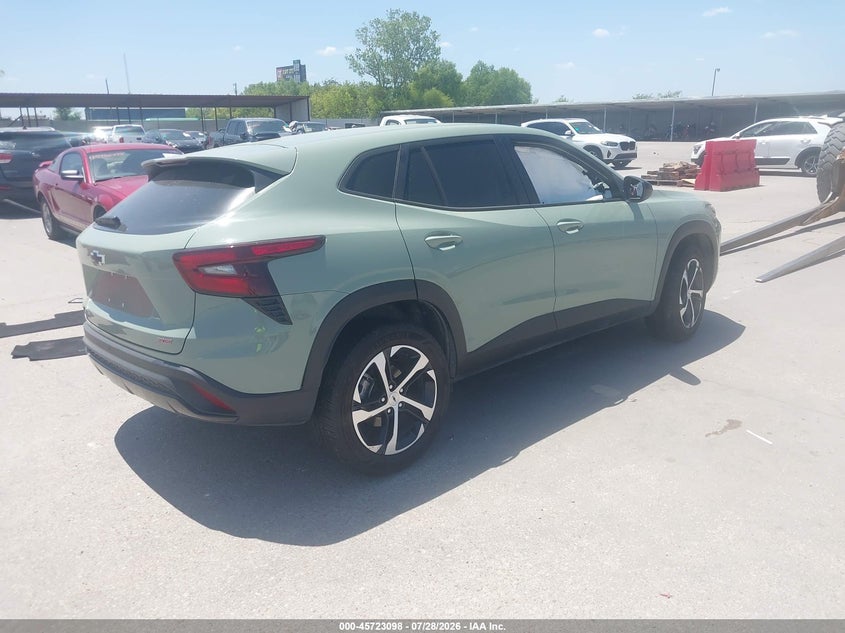 Vin: kl77lge28rc133641, lot: 46221780, chevrolet trax fwd 1rs 20244