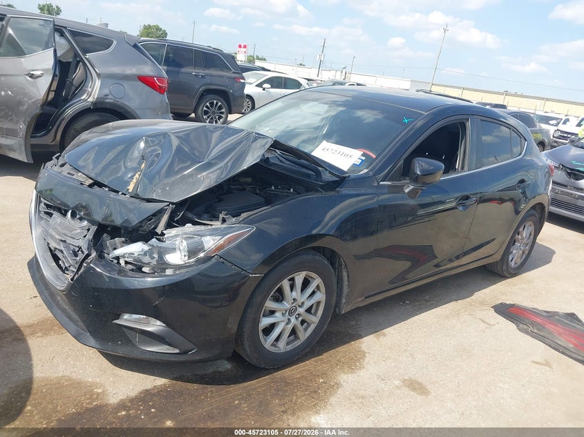 Vin: 3mzbm1l76em123475, lot: 46221787, mazda mazda3 i touring 20142