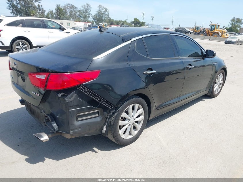 Vin: 5xxgn4a79eg315663, lot: 46221823, kia optima ex 20144