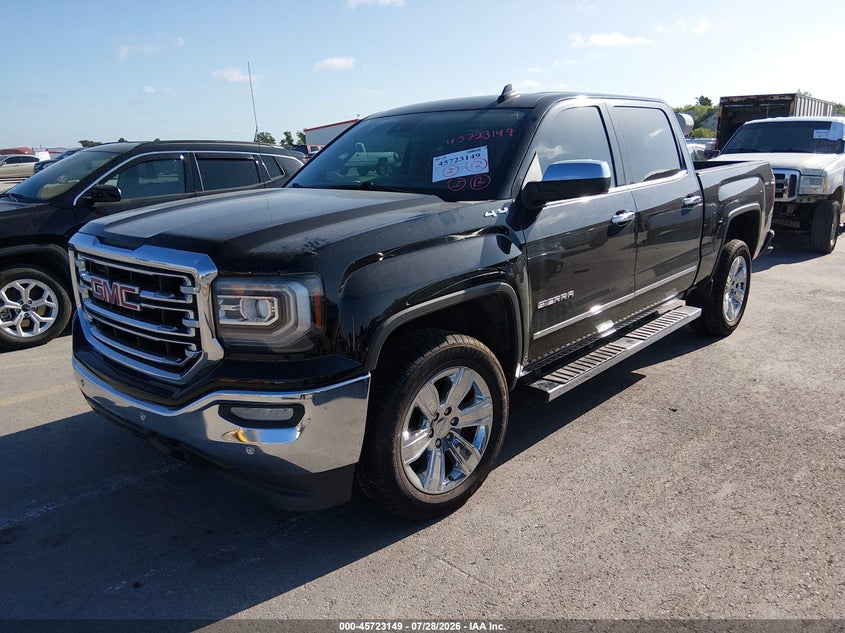 Vin: 3gtu2nec9gg300573, lot: 46221831, gmc sierra 1500 slt 20162