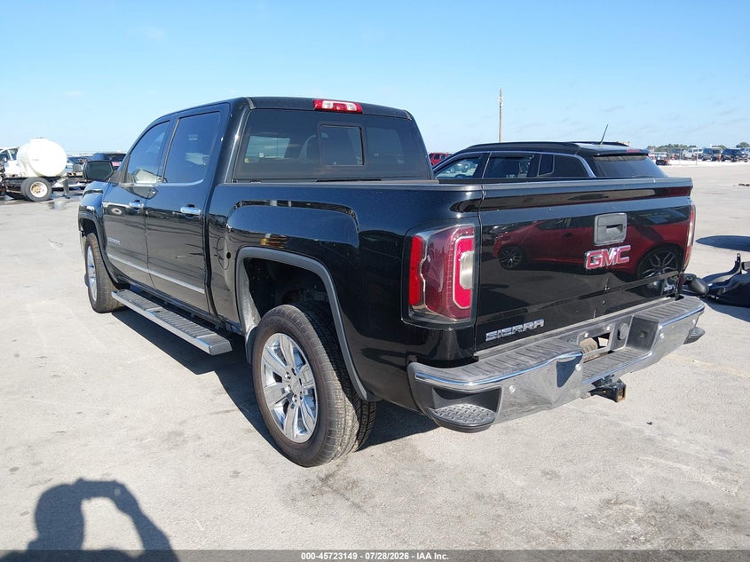 Vin: 3gtu2nec9gg300573, lot: 46221831, gmc sierra 1500 slt 20163
