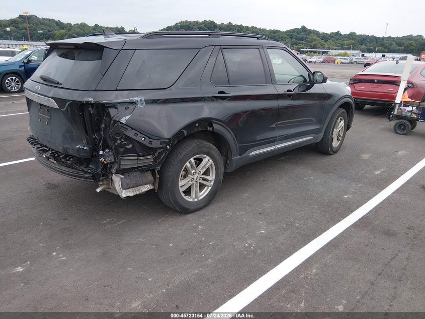 Vin: 1fmsk8dh3pgb42194, lot: 46221836, ford explorer xlt 20234