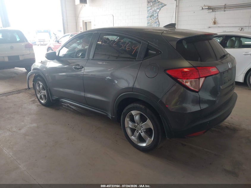 Vin: 3czru6h53gm715113, lot: 46221846, honda hr-v ex 20163