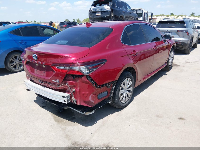 2021 TOYOTA CAMRY auction photo 4