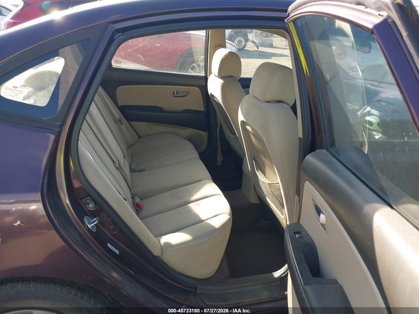 2009 HYUNDAI ELANTRA auction photo 8