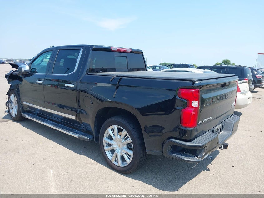 Vin: 1gcukje81sz240821, lot: 46221870, chevrolet silverado 1500 4wd  short bed high country 20253