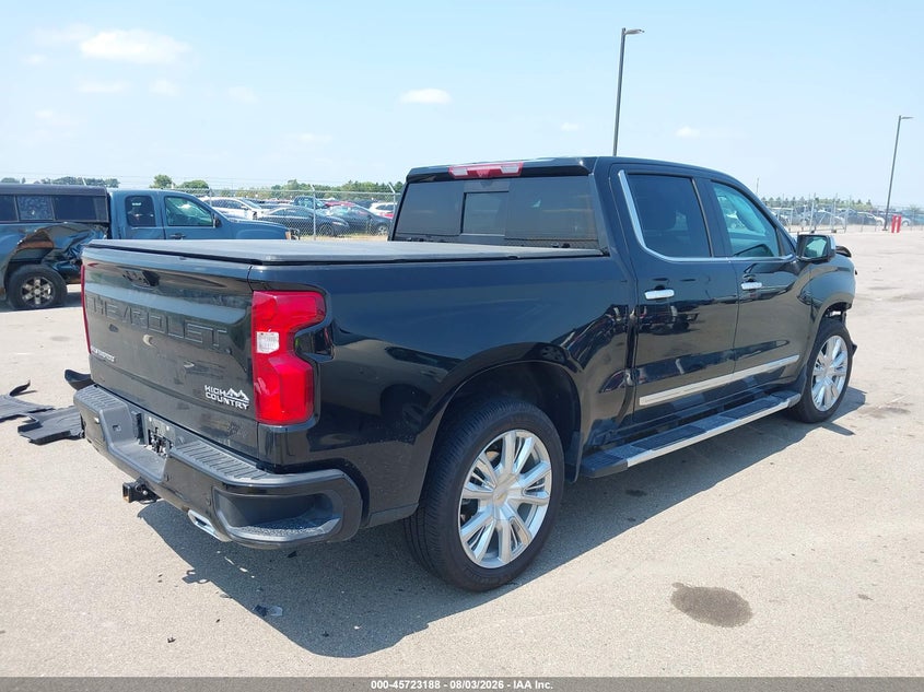 Vin: 1gcukje81sz240821, lot: 46221870, chevrolet silverado 1500 4wd  short bed high country 20254