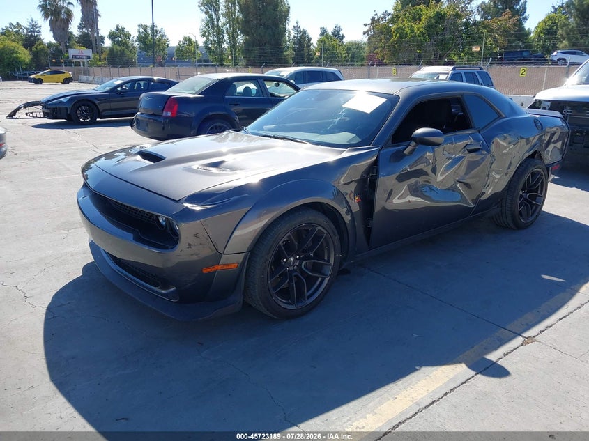 Vin: 2c3cdzfj2mh577771, lot: 46221871, dodge challenger r/t scat pack widebody 20212