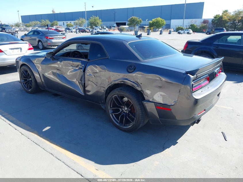 Vin: 2c3cdzfj2mh577771, lot: 46221871, dodge challenger r/t scat pack widebody 20213