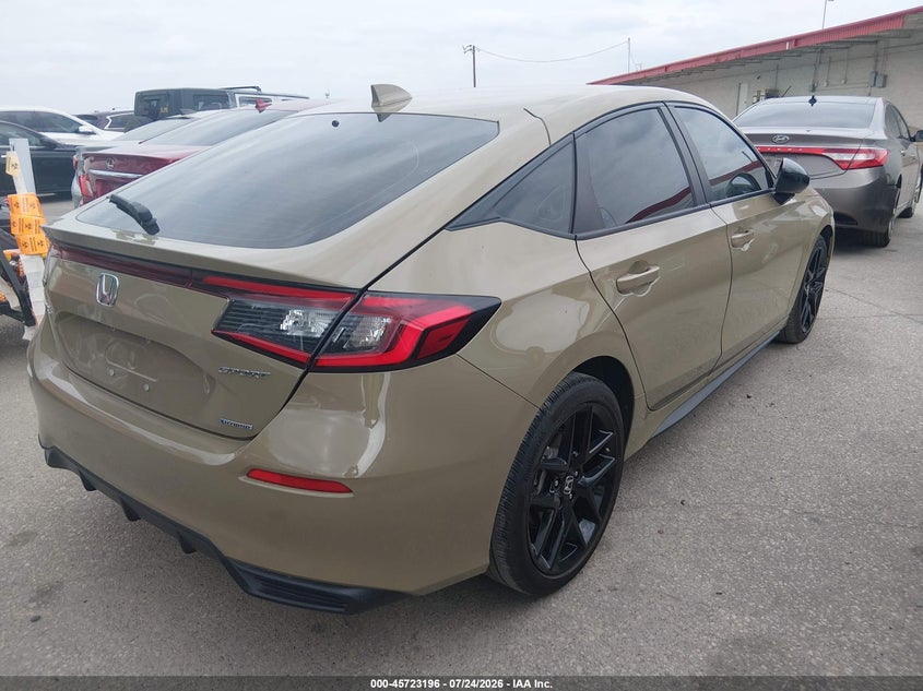 2025 HONDA CIVIC HYBRID auction photo 4