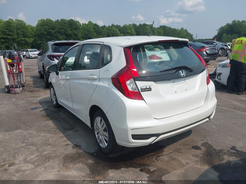 Vin: 3hggk5h45km744174, lot: 46221895, honda fit lx 20193